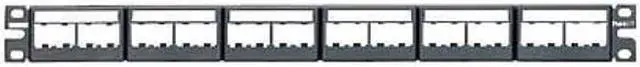 Alt view image 2 of 5 - Patch Panel, Mini-Com, Rack Mt, 24 Port