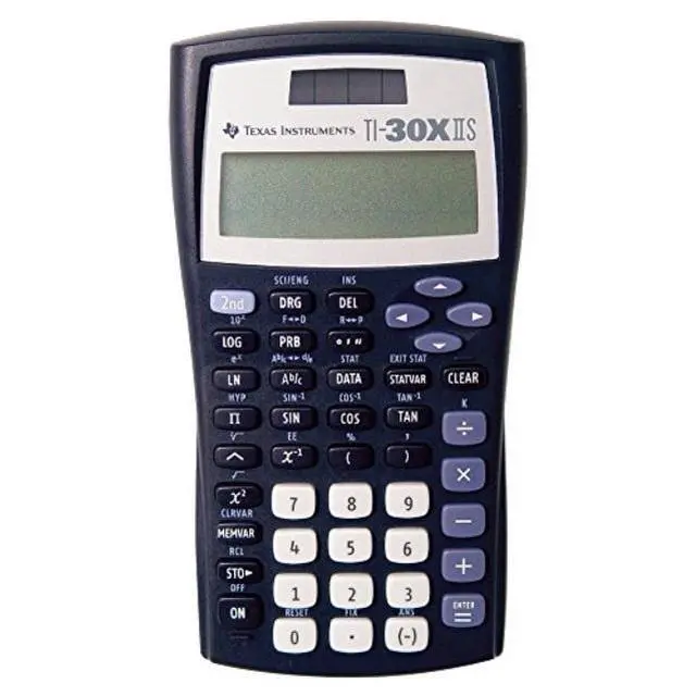 Alt view image 8 of 15 - Texas Instruments TI-30X IIS Scientific Calculator - 2 Line(s) - LCD - Battery/Solar Powered
