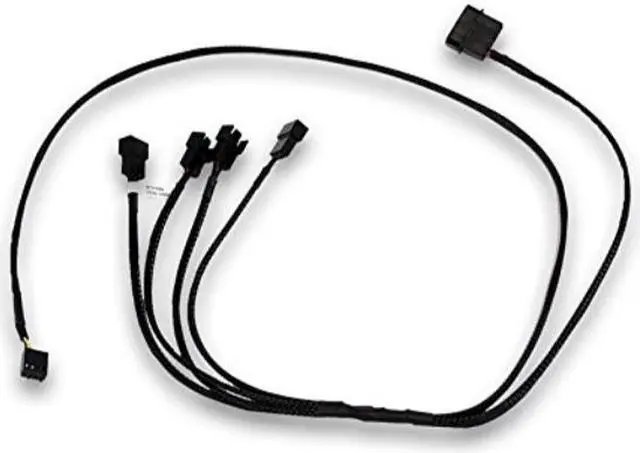 Alt view image 3 of 6 - EK-Cable Splitter 4-Fan PWM Extended