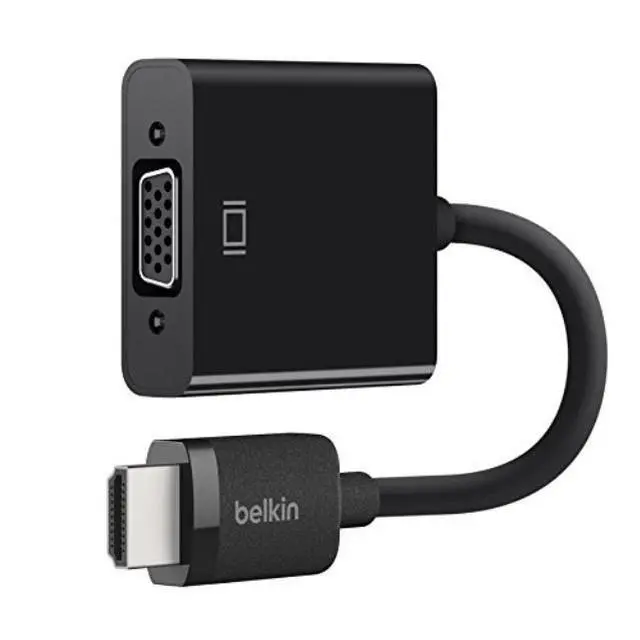 Alt view image 3 of 20 - Belkin Hdmi To Vga Adapter