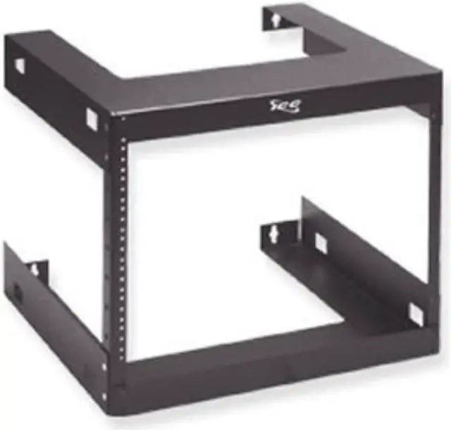 Alt view image 5 of 12 - ICC ICCMSWMR08 RACK, WALL MOUNT, 18IN DEEP, 8 RMS