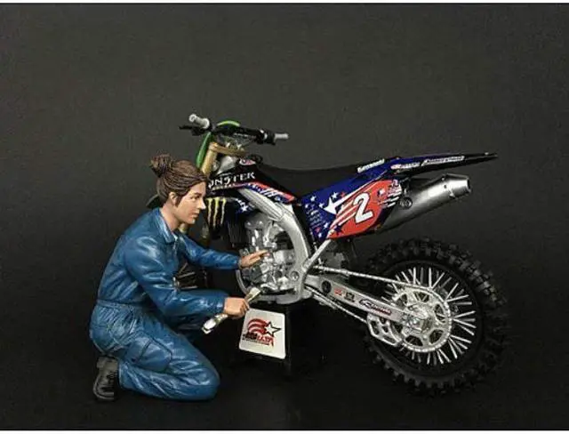 Main image of Mechanic Chole Figurine for 1/12 Scale Motorcycle Models by American Diorama