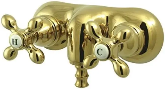 Alt view image 2 of 4 - WALL MOUNT LEG TUB FILLER PVD (1)CCMX2H (1)CCMX2C