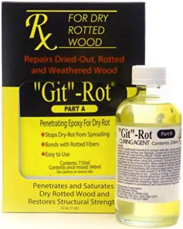 Alt view image 3 of 6 - BoatLIFE Git Rot Kit - Quart
