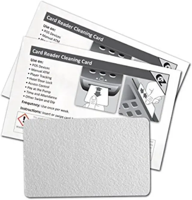 Alt view image 3 of 7 - EZ K2-H80B50 CR80 Card Reader Cleaning Card (Box of 50)