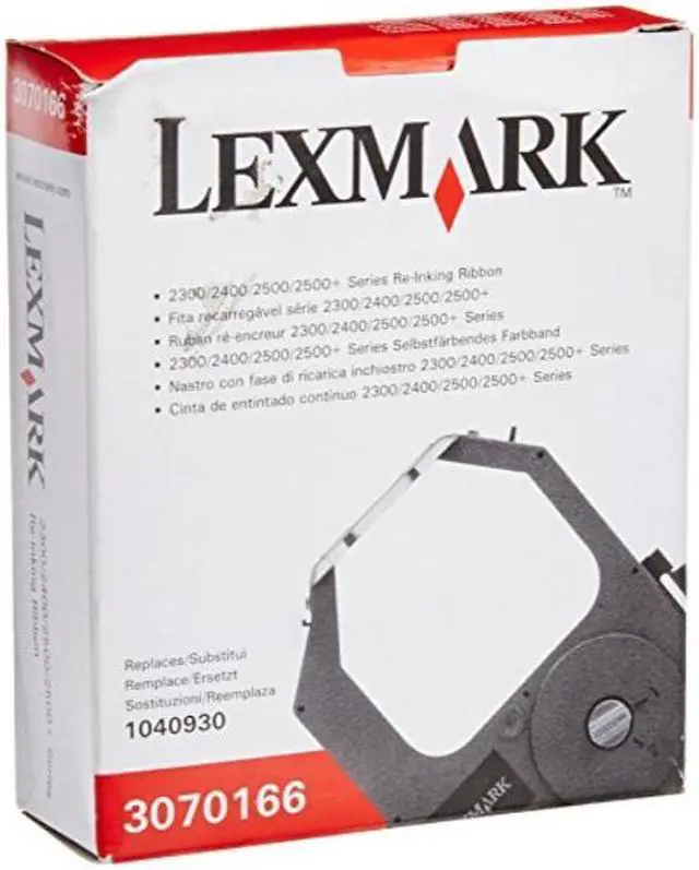 Alt view image 2 of 4 - Lexmark 3070166 Re-Inking Printer Ribbon for Lexmark 2300, 2400, 2500 Series (4M Characters)