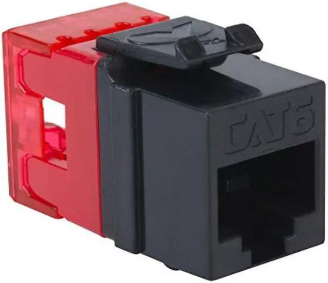 Alt view image 2 of 3 - ICC Category 6 HD modular connector MODULE, CAT 6, HD, BLACK