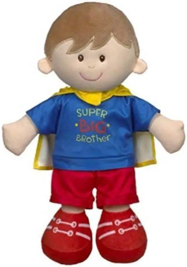 Alt view image 2 of 2 - baby ganz super big brother plush doll