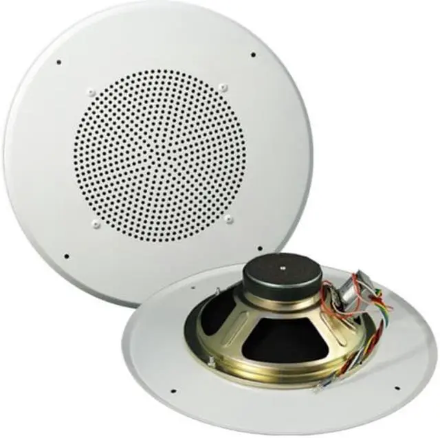 Alt view image 10 of 12 - OSD Audio C1070V 8-inch 70V Commercial In-Ceiling Speaker, White