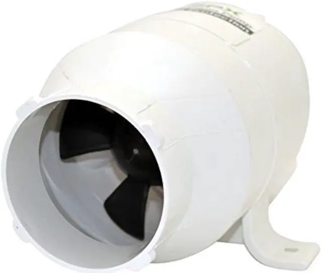 Alt view image 2 of 4 - JOHNSON PUMP 3 IN-LINE BLOWER 158 CFM 12V