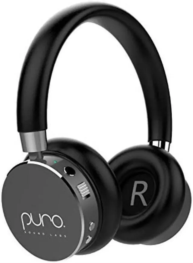 Alt view image 8 of 8 - Puro Sound Labs BT2200 Volume Limited Kids' Bluetooth Headphones (Grey)