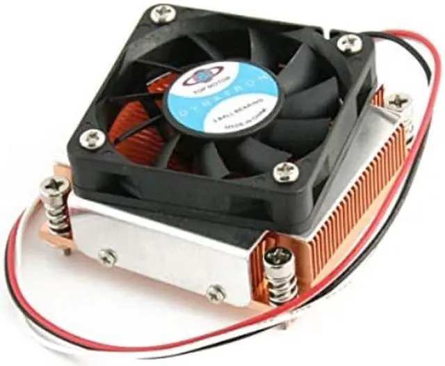 Alt view image 3 of 3 - Dynatron I2 CPU Cooler with Active Fan Town Down for Intel G PGA 988