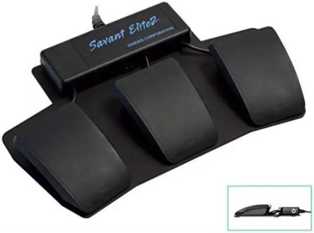 Alt view image 3 of 3 - Kinesis Savant Elite2 Triple Foot Pedal FP30AJ