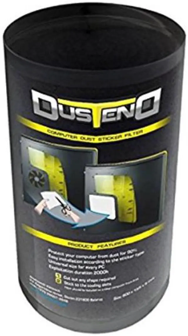 Alt view image 17 of 17 - DustEND Fine Purification Computer Dust Filter, Model G3, Black