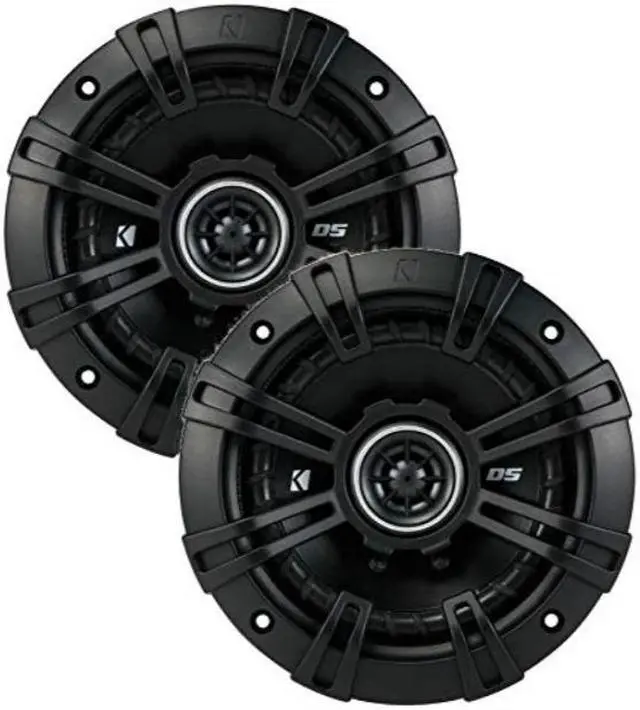 Main image of 2 Kicker 43DSc504 D-Series 5.25 200W 2-Way 4-Ohm car Audio coaxial Speakers