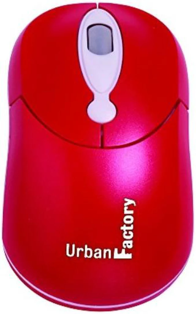 Alt view image 6 of 7 - URBAN FACTORY CM10UF CRAZY MOUSE RED OPTICAL