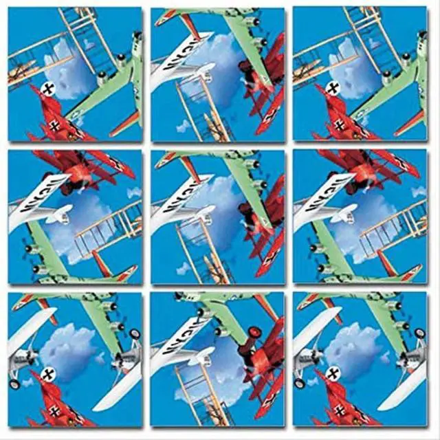 Alt view image 4 of 4 - Scramble Squares: Vintage Airplanes
