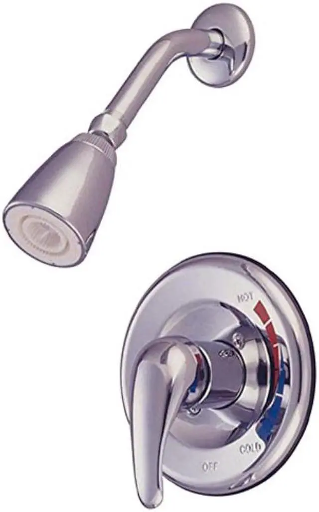 Main image of Kingston Brass KB651SO Chatham Tub and Shower Faucet with Single Lever Handle 7-Inch Polished Chrome