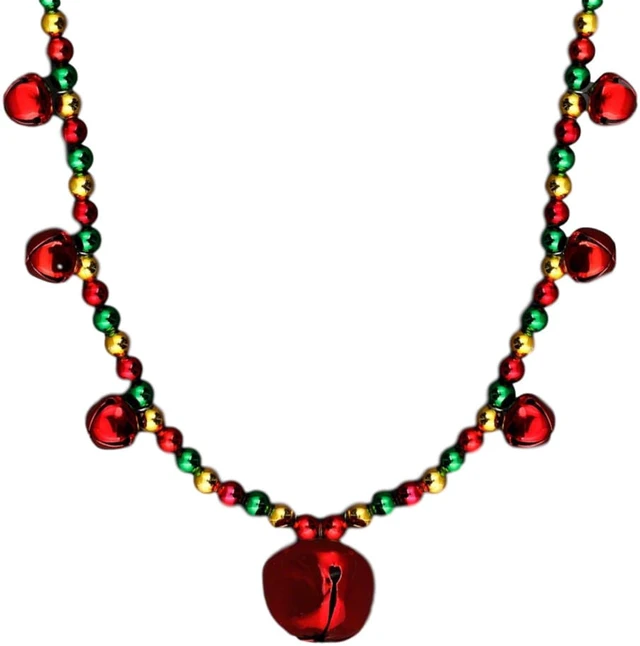 Main image of blinkee holiday jingle bells necklace by