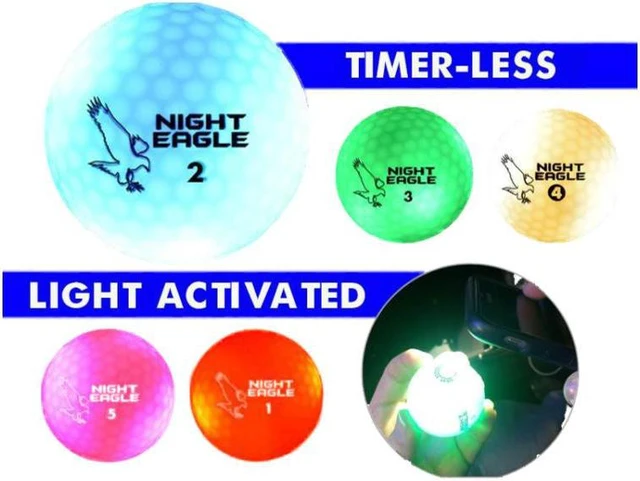 Alt view image 2 of 5 - blinkee led golf ball assorted colors by