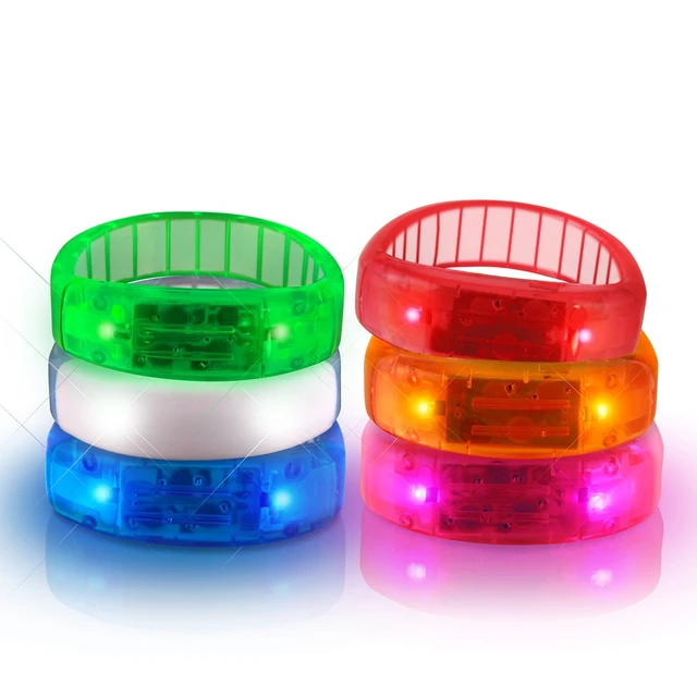 Alt view image 2 of 4 - Blinkee 1561000 Fashion LED Bracelets, Assorted Color