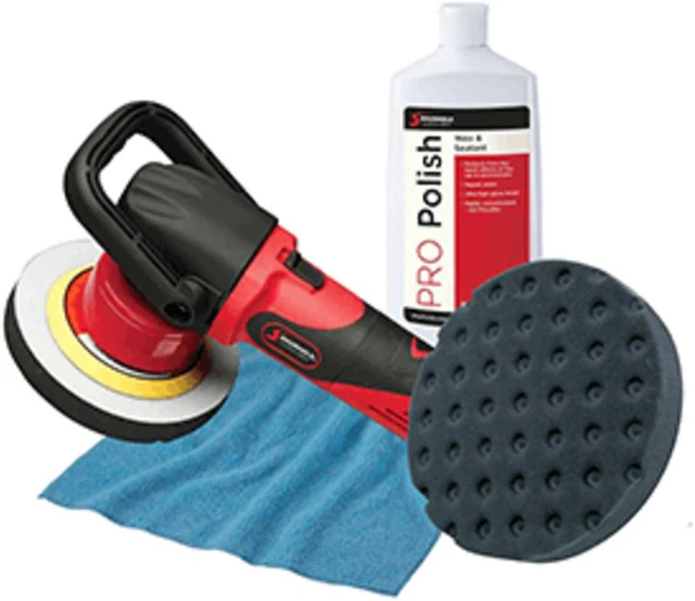 Alt view image 2 of 7 - SHURHOLD DUAL ACTION POLISHER START KIT W/ POLISH PAD TOWEL
