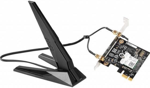 Alt view image 3 of 5 - MSI AX916C Dual Band Wireless PCI-E Network Adapter Card w/ 802.11ax, Bluetooth v5.0