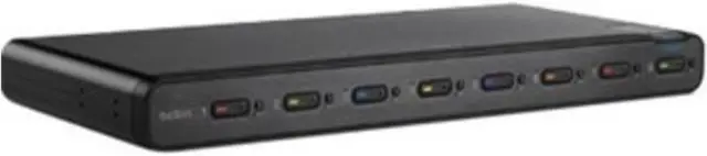 Alt view image 6 of 7 - Belkin Advanced Secure DVI-I KVM Switch; 8-Port Plus