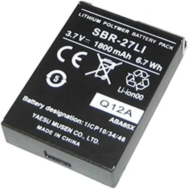 Alt view image 3 of 4 - STANDARD HORIZON REPLACEMENT  LITHIUM ION BATTERY PACK