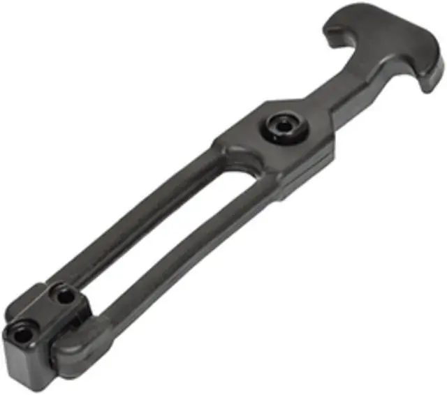 Alt view image 3 of 7 - Southco T-Handle Latch w/Keeper - Pull Draw Front Mount Black Flexible Rubber