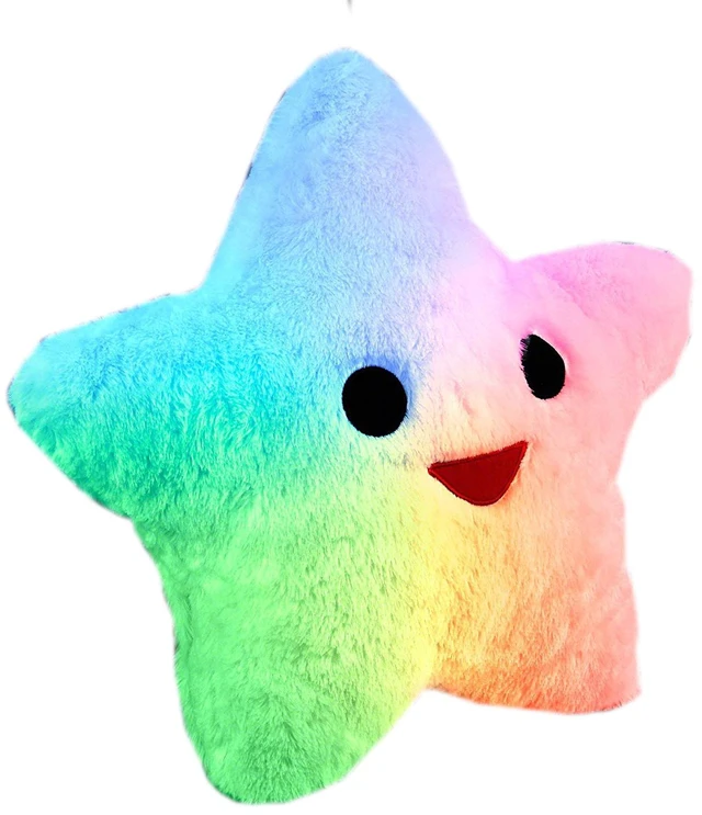 Main image of LED Super Soft Star Pillow