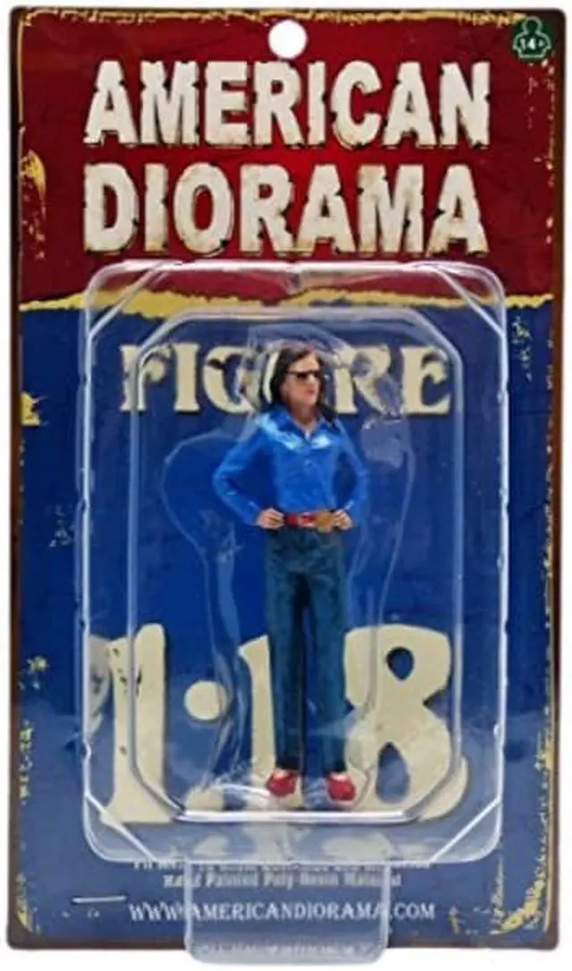 Alt view image 2 of 7 - American Diorama 23893 The Detective No.3 Figure for 1-18 Scale Models