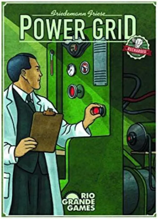 Alt view image 5 of 12 - Power Grid: Board Game Recharged Edition