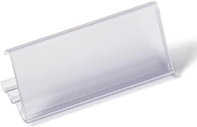 Alt view image 6 of 8 - AKRO-MILS 29306 Label Holdr,Clear,for Wire Shelving,PK25