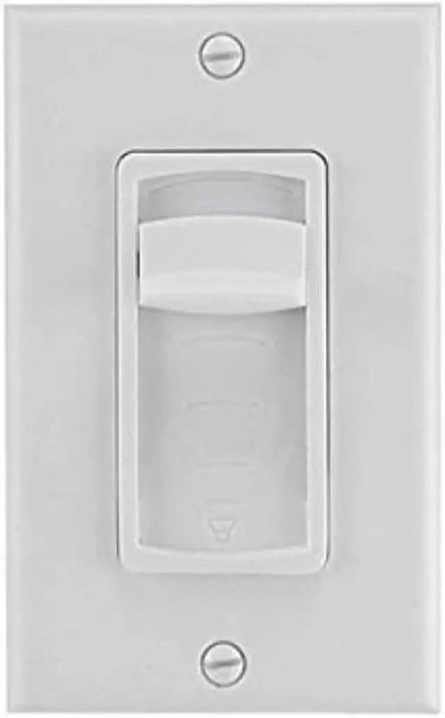 Alt view image 6 of 7 - Monoprice Speaker Volume Controller RMS 100W (Slide Type) - White