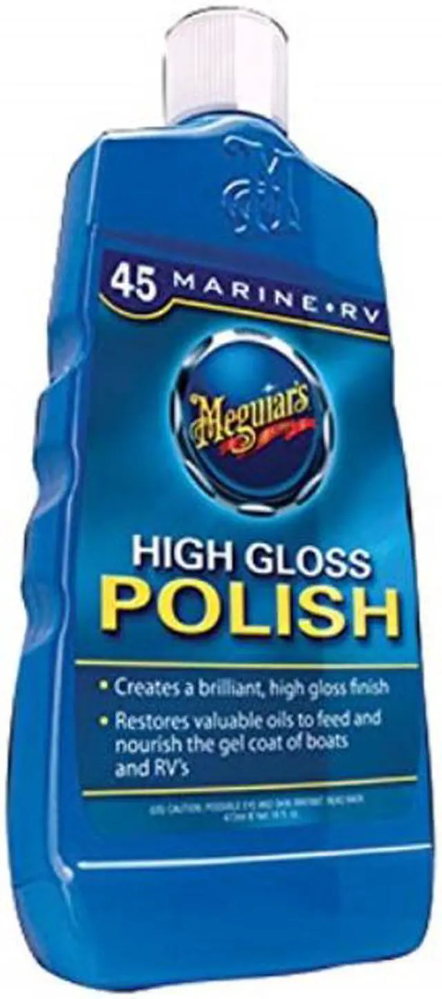 Alt view image 3 of 11 - Meguiar's #45 Boat/RV Polish & Gloss Enhancer - 16oz
