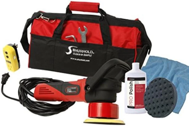 Alt view image 3 of 7 - SHURHOLD DUAL ACTION POLISHER START KIT W/ POLISH PAD TOWEL