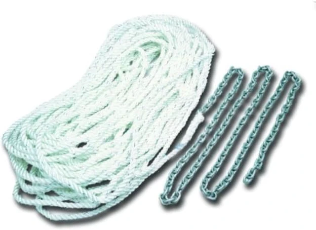 Alt view image 2 of 4 - POWERWINCH 250' OF 5/8" ROPE 20' OF 5/16" HT CHAIN RODE