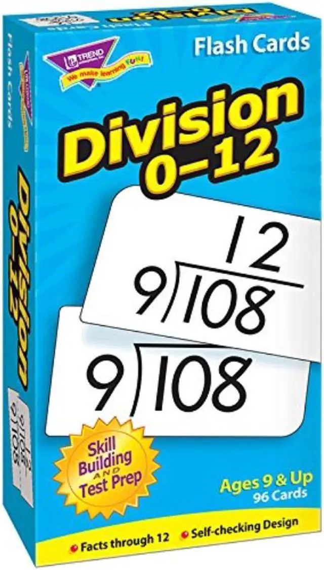 Alt view image 7 of 19 - Trend Skill Drill Flash Cards, 3 X 6, Division T53106