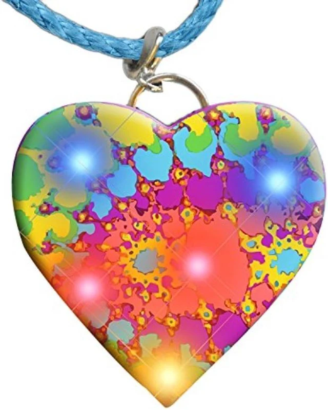 Alt view image 3 of 3 - Tie Dye Heart Body Light