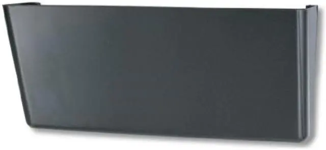 Alt view image 3 of 4 - OFFICEMATE 21442 Wall Pocket,Legal,7Hx16 1/3W In,Black