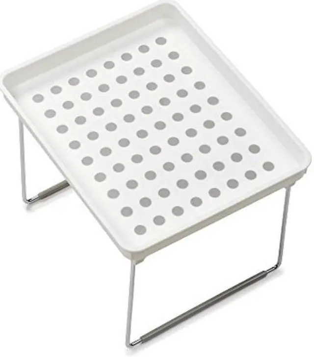 Main image of madesmart Small Stacking Shelf, White