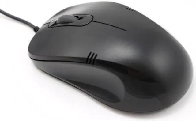 Main image of iMicro 3D Optical USB Mouse with 800 dpi Resolution ABS Material, Full Injection Black (MO-1008BU)