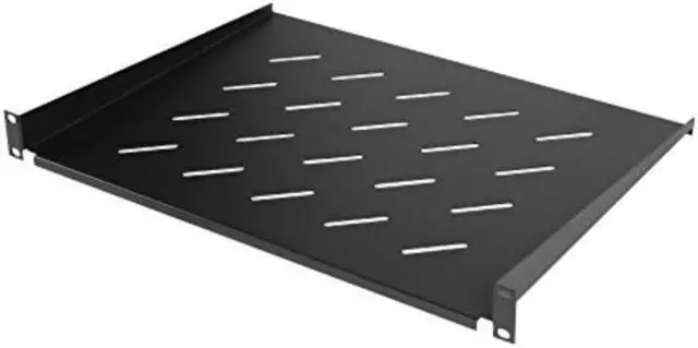 Alt view image 5 of 11 - CyberPower CRA50002 19" 1U Fixed Shelf Cantilever Carbon Rack Shelf