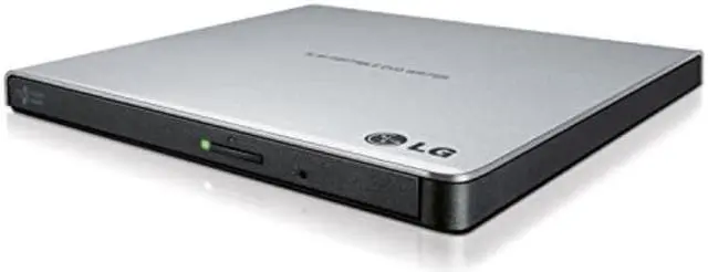 Alt view image 6 of 13 - LG Electronics 8X USB 2.0 Super Multi Ultra Slim Portable DVD+/-RW External Drive with M-DISC Support, Retail (Silver) G