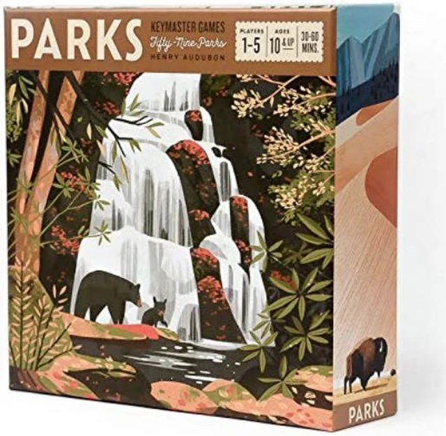 Alt view image 3 of 4 - Parks PARKS Board Game Keymaster Games KYM0501