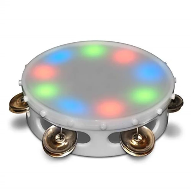 Alt view image 3 of 4 - Blinkee 2020511 LED Multi Color Round Tambourine