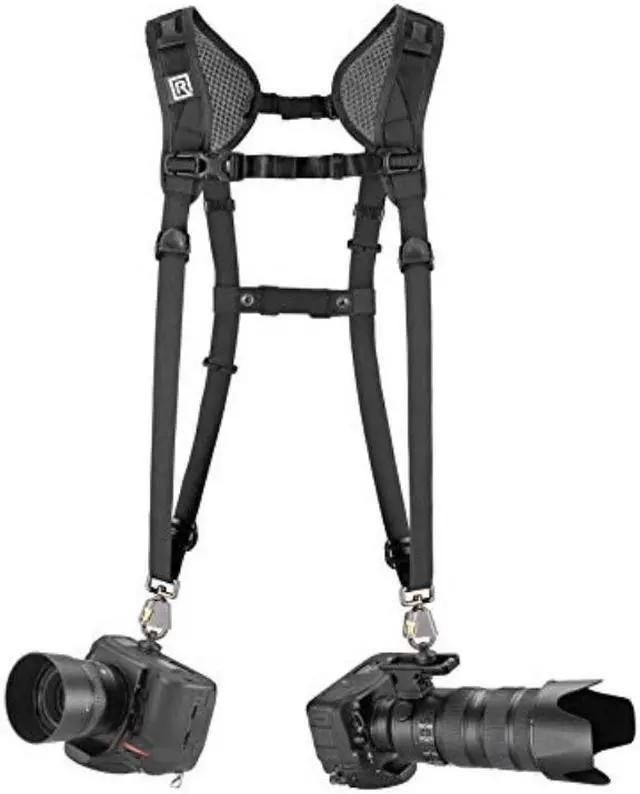 Alt view image 15 of 20 - BlackRapid 361004 Sling Camera Strap DOUBLE SLIM Breathable (Black)