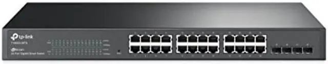 Alt view image 14 of 20 - TP-Link 28-Port Gigabit Easy Smart Switch with 24-Port PoE+