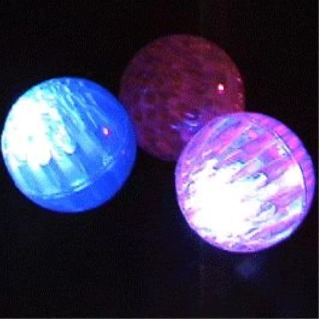 Alt view image 4 of 5 - Blinkee 670070 4 in. LED Super Bounce Ball, Assorted Color
